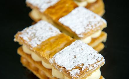 Vanilla Caramel Millefeuille