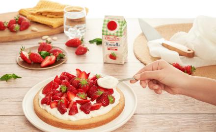 Tarte aux fraises