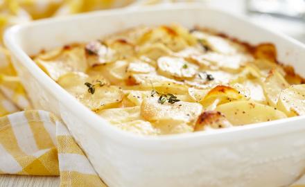 Gratin dauphinois minute