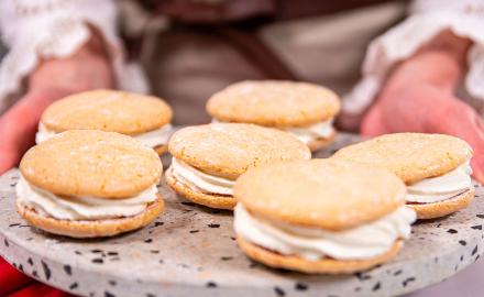 Macarons de Nancy façon Whoopies à la mirabelle