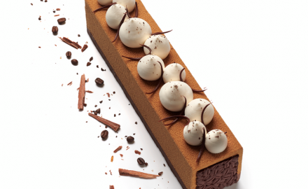 Mocaccino Log Cake