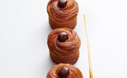 Brioches feuilletées caramel