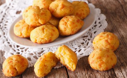 Gougères légères au fromage