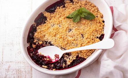 Crumble aux fruits d'été