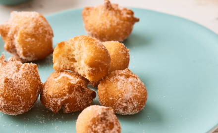 Honey donut balls