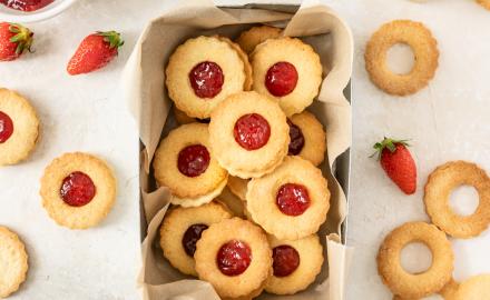 Sablés amande à la confiture