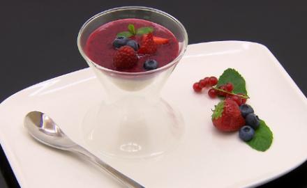 Riz au lait aux fruits rouges