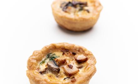 Quiche ai funghi