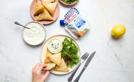 SAMOUSSA AU THON ET SALADE