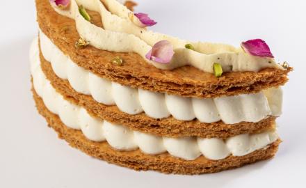 Mille-feuille aux saveurs d’Orient
