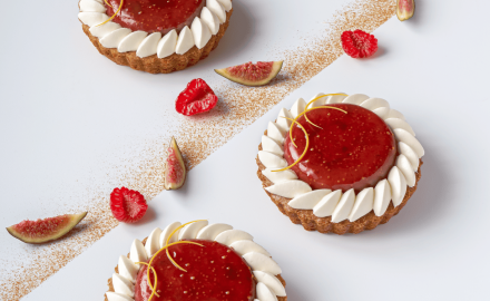 Spiced Shortbread with Tangy Figs
