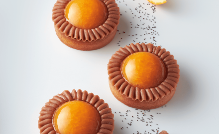 Mandarin Chestnut Tartlet