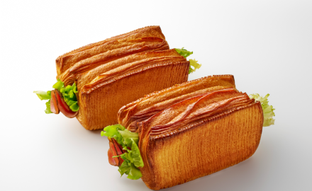 Panini al latte sfogliati