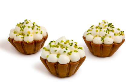 Tartellette al pistacchio
