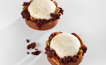 Fondente, pecan e caramello