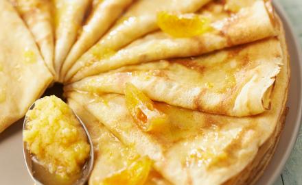 Légendaires crêpes Suzette