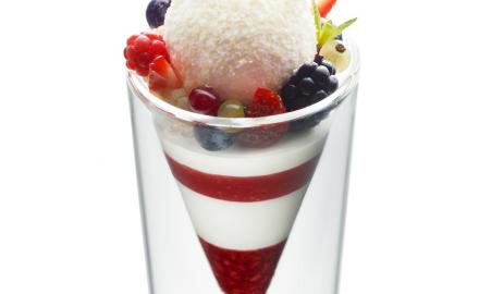 Verrine Polaire aux Fruits Rouges