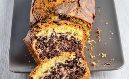 Gâteau marbré