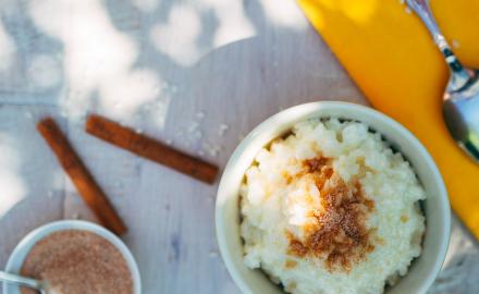 Riz au lait de mamie à la chicorée