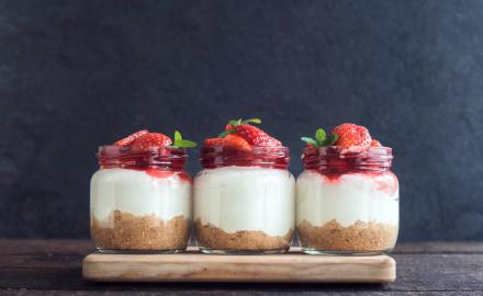 Fraises biscuitées à la Fleur d'oranger