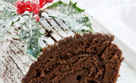 La traditionnelle Bûche de Noël