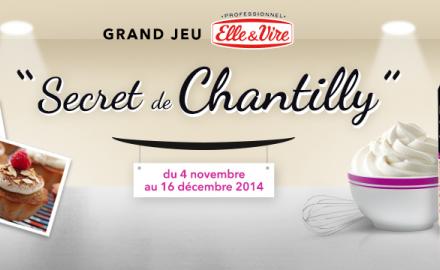 Grand Jeu "Secret de Chantilly" !