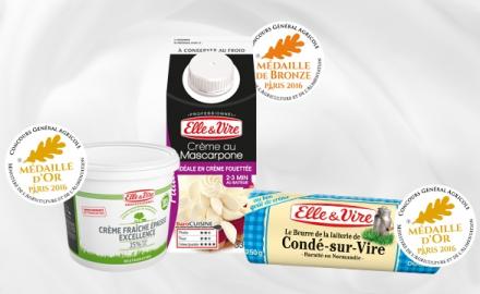 Elle & Vire fait le plein de médailles en 2016