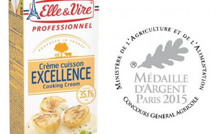 Excellence Cooking Cream rewarded