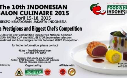 Partenaire de la Sélection Indonésienne de l’Asian Pastry Cup