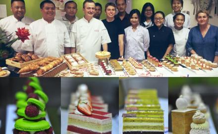 Formation par Eric Perez à la Macaron School de Bangkok