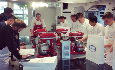 English pastry chefs at La Maison de la Crème