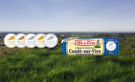 Le beurre doux de Condé-sur-Vire primé pour la 5ème année consécutive !
