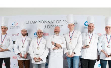 Découvrez les vainqueurs du Championnat de France du Dessert 2017!