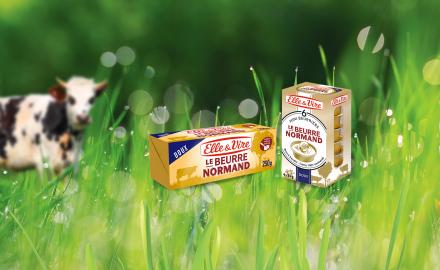 Le Beurre Normand, une nouvelle gamme de beurres aux 2 formats inédits !