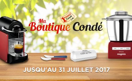 Ma Boutique Condé ferme ses portes le 31 Juillet