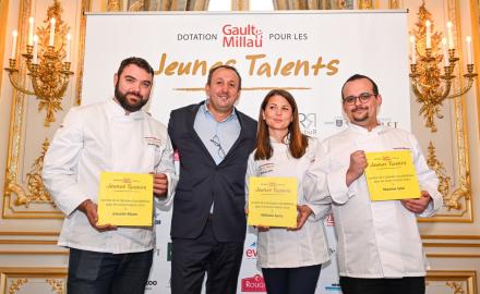 De nouveaux Jeunes Talents dotés par Gault & Millau et ses partenaires !