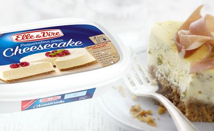 Une nouvelle préparation pour cheesecake