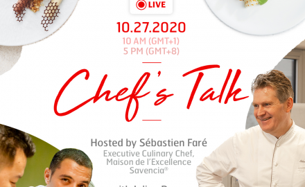 Chef's Talk: exchanges, tips, recipes... Don't miss the next edition!