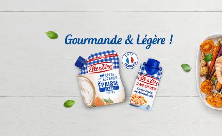 Redécouvrez notre crème Gourmande et Légère !