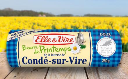 Le beurre de printemps de Condé-sur-Vire