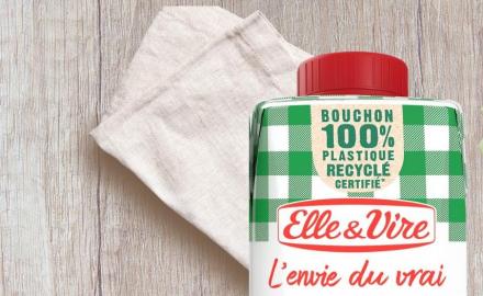 Elle & Vire passe aux bouchons recyclés
