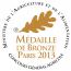 Médaille de Bronze au Concours Général Agricole 2013