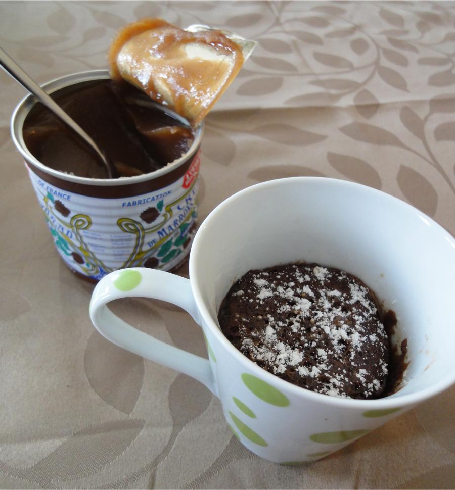 Mug Cake A La Creme De Marron Et Au Chocolat Recettes De Tous