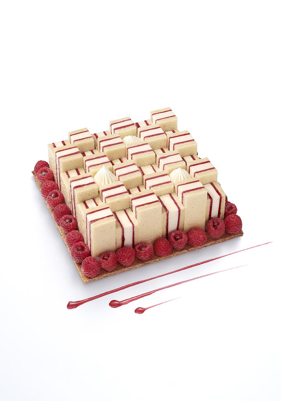 RASPBERRY CAKE 2.0 - Pastry and bakery - Elle & Vire Professionnel