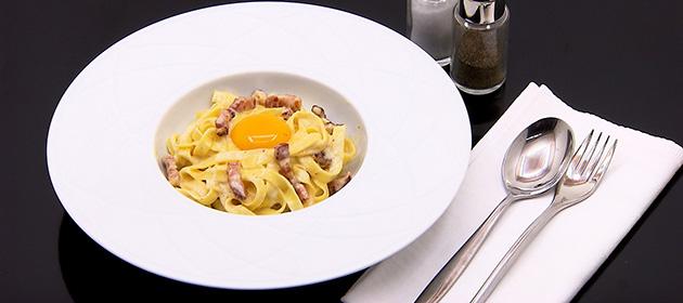 Fresh Pasta Carbonara World Inspiration Recipes Elle Vire
