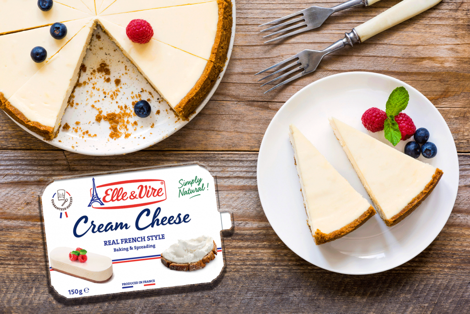 Discover our Cream Cheese ! Elle & Vire